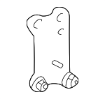 523580R010 - Body: Reinforced Plate for Toyota: RAV4 Image