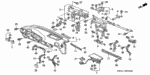 90133SH3000 - Interior/Bumper: BOLT-WASHER (5X16) for Honda Image