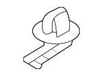 3D0971830F - Electrical: Cable Assembly Bracket for Audi Image