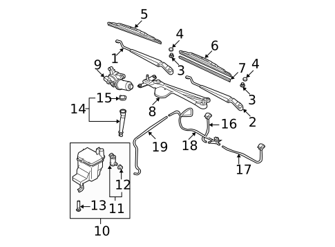 Wipers for 2006 Nissan Maxima #0