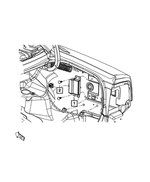 68252463AA - Electrical: Blind Spot Detection Module for Chrysler: 300 | Dodge: Charger Image