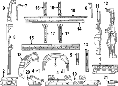 Inner Structure for 2024 Ram ProMaster EV #0