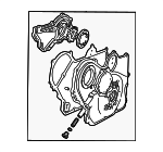 12581916 - Engine: Engine Timing Cover for GM Image