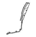 739J078010 - Electrical: Front Center Air Bag for Lexus: RX350, RX350h, RX450h+, RX500h Image