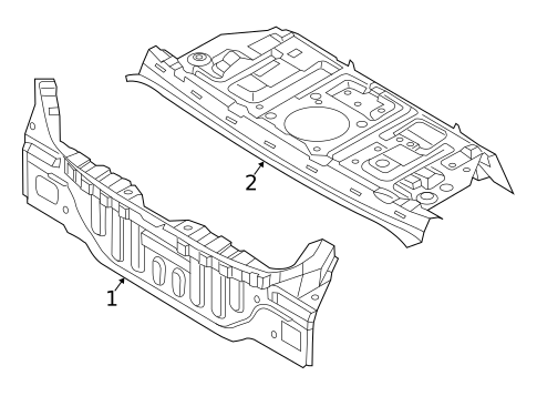 Rear Body for 2009 Kia Amanti #0