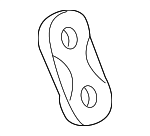 64557522482 - HVAC: Compressor Plate for BMW: 545i, 550i, 645Ci, 650i Image