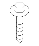 7149213164 - Body: Bumper Cover Screw for BMW Image