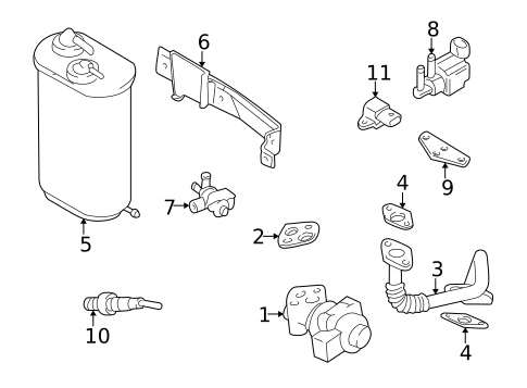 Powertrain Control for 2004 Suzuki XL-7 #2