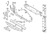 51647046545 - : Support F Radiator, Top for BMW Image