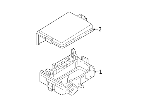 Fuse & Relay for 2020 Kia Rio #1