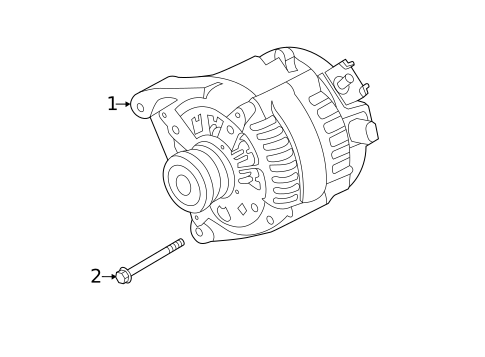 Alternator/Generator & Related Components for 2015 BMW 528i #0