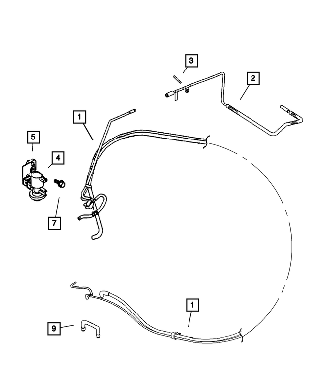 53032153 - Emission Systems: Emission Control Harness for Mopar Image image