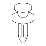 90467A0008 - Body: Bumper Cover Fastener for Scion: tC, xB | Toyota: 4Runner, Avalon, Camry, Celica, Corolla, FJ Cruiser, Highlander, Land Cruiser, Matrix, MR2 Spyder, Paseo, Prius, RAV4, Sequoia, Sienna, Solara, Tacoma, Tercel, Tundra, Yaris Image