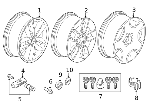 Wheels for 2014 Mini Cooper Countryman #1