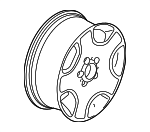 36109809326 - : Wheel, Alloy for Mini: Cooper Countryman, Cooper Paceman Image