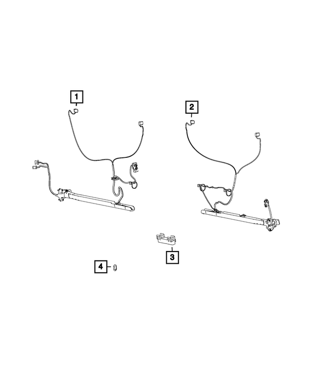 68537515AB - Electrical: Rear Door Wiring for Mopar Image
