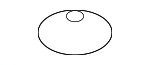 55339D3000 - Suspension: Suspension Shock Absorber Mount Cap for Kia Image