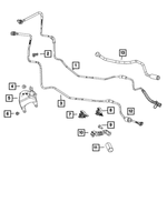 68293885AA - Fuel and Accelerator Pedal: Vapor Canister Purge Harness for Mopar Image