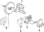 21013195 - : Master Cylinder for Saturn: SC1, SC2, SL, SL1, SL2, SW2 Image