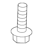 30640816 - Body: Sun-visor Screw for Volvo Image
