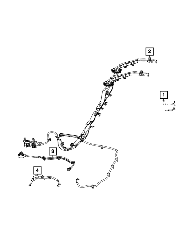 68333689AA - Electrical: Isolator Bracket for Mopar Image image