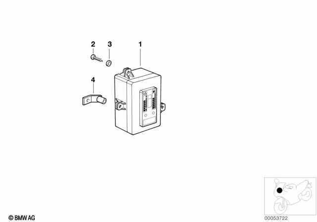 62137679849 - Instruments: Driver Information Display - 6 Gang for BMW-Motorrad Image