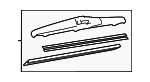 8524252060 - Body: Wiper Blade for Lexus: CT200h Image