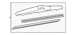 8524252060 - Body: Wiper Blade for Lexus: CT200h Image
