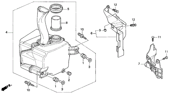 Resonator Chamber for 1998 Honda Odyssey #0