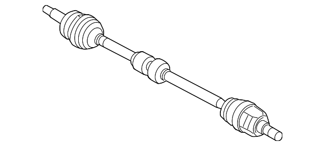 Rio 49500-1W200 OEM Left Driver Side Axle Shaft For Kia Rio (MT