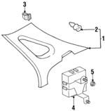 89741AC010 - Electrical: Receiver for Toyota: Avalon Image