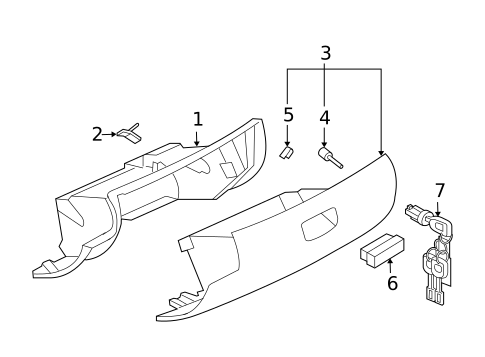 Instrument Panel for 2004 Mitsubishi Endeavor #1