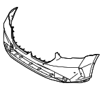 51115A6A3C5 - Body: Bumper Cover for BMW Image