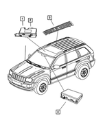 1HT92BD1AA - Electrical: Compass Module for Chrysler: 300 | Jeep: Grand Cherokee Image
