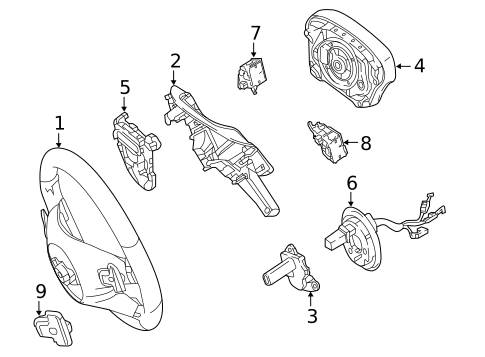 Steering Wheel & Trim for 2015 Mercedes-Benz G63 AMG #0