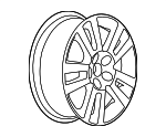19149985 - Suspension: Wheel, Alloy for Saturn: Aura Image