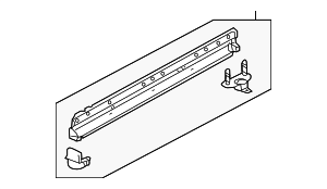 99750195801GRV - Body: Floor Side Rail for Porsche Image