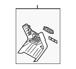 LR087518 - Body: Rear Trim Panel for Land Rover: Range Rover Image