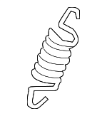 4605B139 - Brakes: Caliper Assembly Spring for Mitsubishi: Outlander, Outlander Sport Image