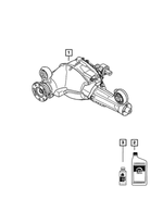 52111938AF - Front Axle; Corporate 200 MM; Differential and Drive Line: Service Front Axle for Mopar Image