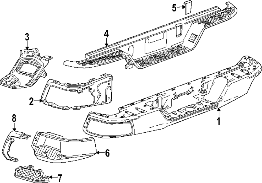 2023-2025 GM Mount Bracket 87854122 | Capital Chevy Parts