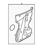 213502G002 - Engine: Timing Cover for Kia: Forte, Forte Koup, Optima, Rondo Image