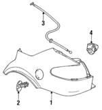 21096339 - Body: Release Cable for GM Image
