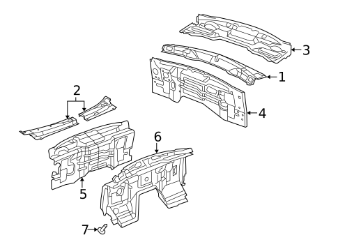 Cowl for 2009 Jeep Grand Cherokee #0