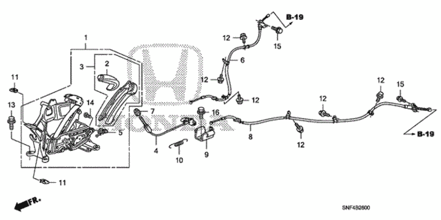 Parking Brake for 2007 Honda Civic #0