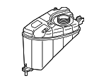 17139846642 - Cooling System: Expansion Tank for BMW: 530e, 530e xDrive, 530i, 530i xDrive, 540i, 540i xDrive, 640i xDrive Gran Turismo, 740e xDrive, 740i, 740i xDrive, 745e xDrive, 840i, 840i Gran Coupe, 840i xDrive, 840i xDrive Gran Coupe Image