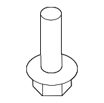 9390345480 - Body: Bumper Cover Bolt for Honda: Civic, Fit, HR-V, Insight Image