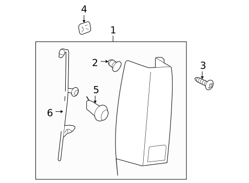 Bulbs - Chassis for 2011 Cadillac Escalade #2