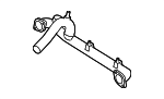 79121071AT - Cooling System: Tube for Audi Image
