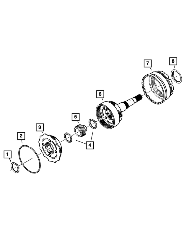 4799503AG - Automatic Transmission Multi-Speed: Reverse Complete Carrier for Mopar Image image